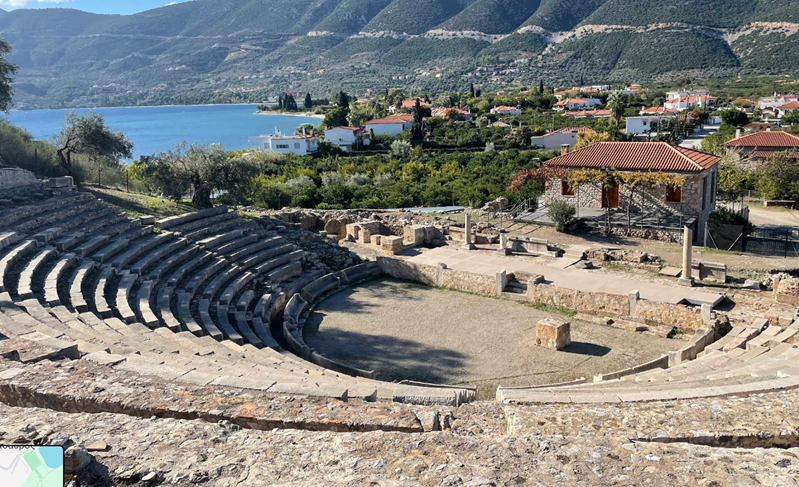 kleines Theater in Epidaurus