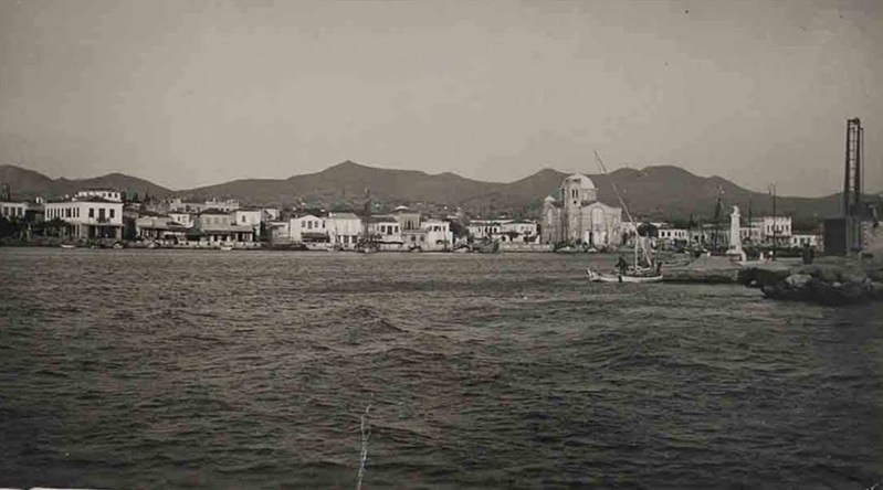 Aegina 1950: Der Hafen und die Stadt