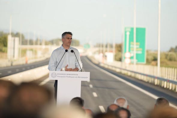 Infrastruktur- und Verkehrsminister Christos Dimas. Fotoquelle: Verkehrsministerium