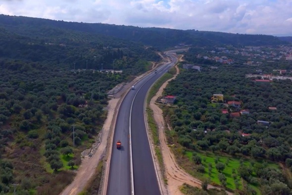 Die Autobahn Patras–Pyrgos wird heute am 4.12.25 eröffnet