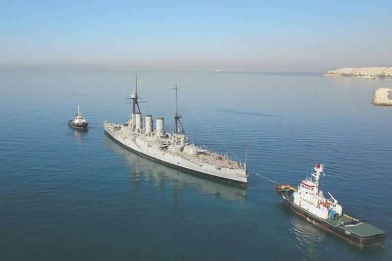 Schlachtschiff Georgios Averof. Fotoquelle: Hellenische Marine