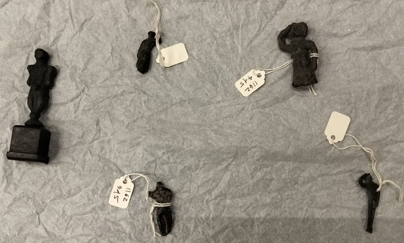 Die Bronzefiguren. Fotoquelle: Kulturministerium