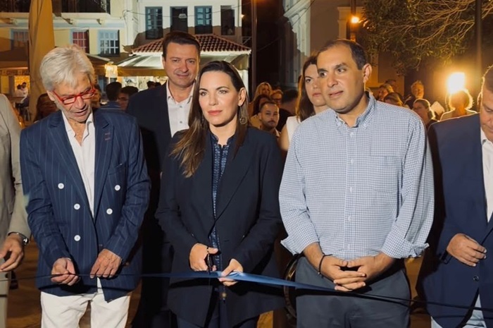 Die griechische Tourismusministerin Olga Kefalogianni