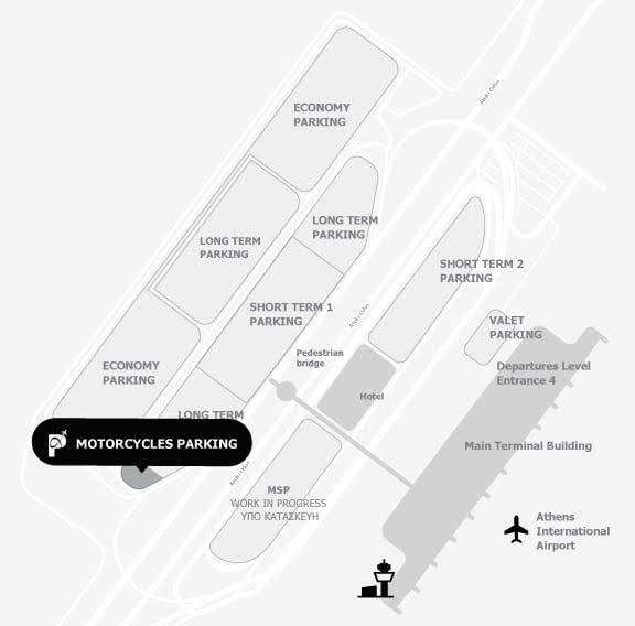 Änderungen beim Parken am Flughafen Athen ab 10. Juli