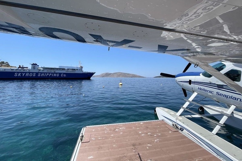 Die Wasserflugzeug-Infrastruktur