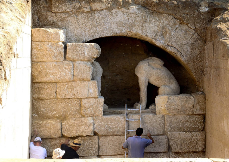 Die Kasta-Grabstätte in Amphipolis 