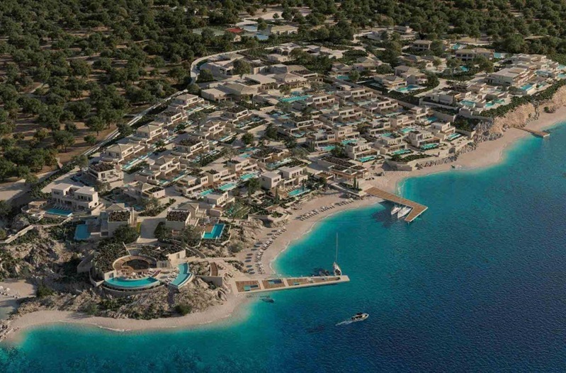 Eindruck vom künftigen Scarlet Beach Resort in Ermioni. Fotoquelle: Royal Development Company