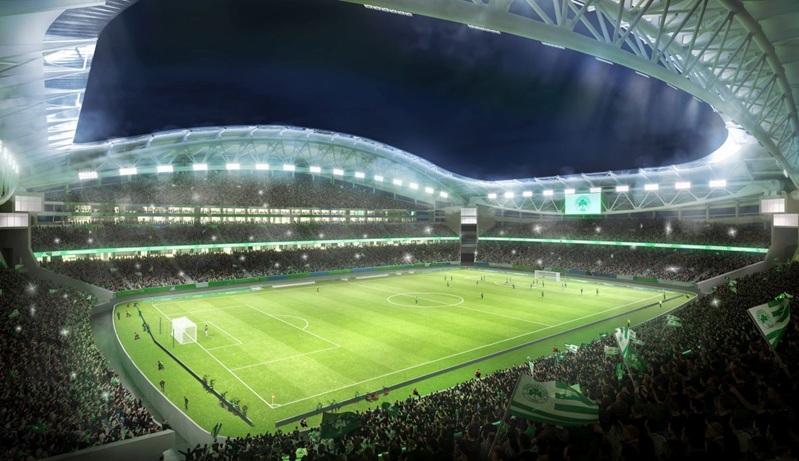 Neues Fußballstadions von Panathinaikos