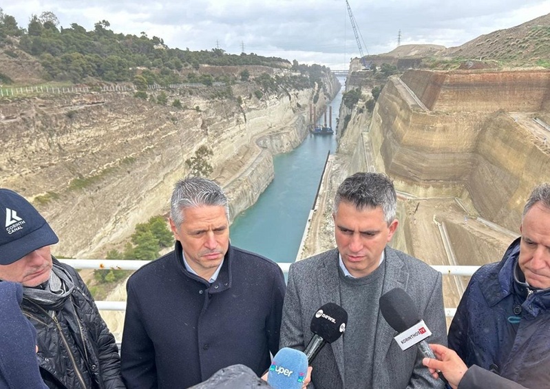 Minister für Infrastruktur und Verkehr, Christos Dimas,