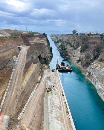 Der Kanal von Korinth